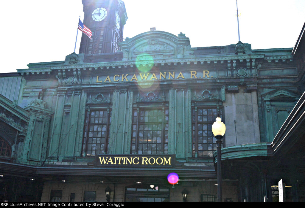 1907 Lackawanna R.R. Waiting Room 